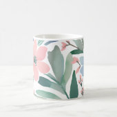 Boho Wildblume Watercolor Floral Pastell Kaffeetasse (Mittel)