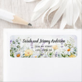 Boho Wildblume Watercolor Personalize Wedding (Insitu)
