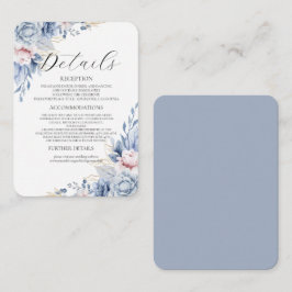 Boho Wildblume Wedding Details Eintrittskarte Begleitkarte