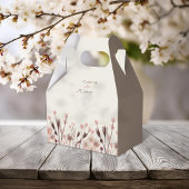 Boho Wildblume Wedding Geschenkschachtel