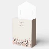 Boho Wildblume Wedding Geschenkschachtel (Geöffnet)