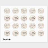 Boho Wildblume Wedding Sticker (Blatt)