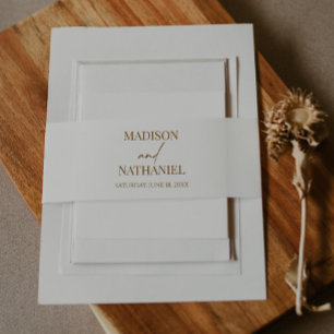 Boho Wildblume Wild Blume Blumengarten Hochzeit Einladungsbanderole