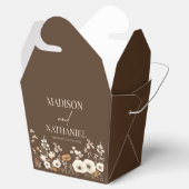 Boho Wildblume Wild Blume Blumengarten Hochzeit Geschenkschachtel (Geöffnet)