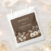 Boho Wildblume Wild Blume Blumengarten Hochzeit Geschenktütchen (Ausgeschnitten)