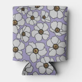 Boho-Wildblumen auf Lavendel  Dosenkühler (Vorderseite)