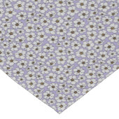 Boho-Wildblumen auf Lavendel Kurzer Tischläufer (Ecke)