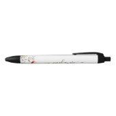 Boho Wildblumen benutzerdefinierten Skriptnamen Pe Kugelschreiber (Oberseite)