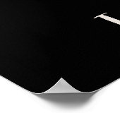 Boho Wildblumen Floral Nature Blume Poster (Ecke)