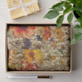 BOHO WILDBLUMEN FLORALDEKOUPAGE SEIDENPAPIER (Geschenk)