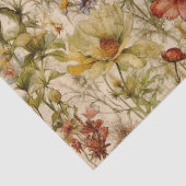 BOHO WILDBLUMEN FLORALDEKOUPAGE SEIDENPAPIER (Detail)