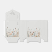 Boho Wildblumen Geschenkschachtel (Ungefaltet)