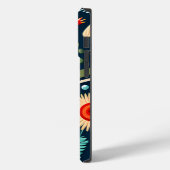 Boho Wildblumen Green Red Personalisiert Foto Case-Mate iPhone Hülle (Rückseite / Links)