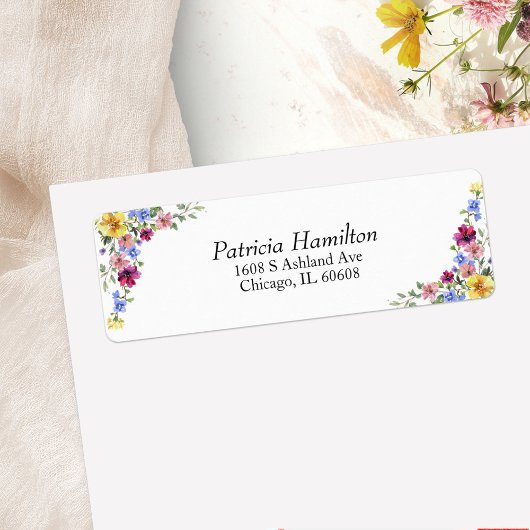 Boho-Wildblumen-Hochzeit