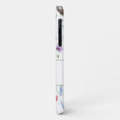 Boho Wildblumen Individuelle Name Monogram Case-Mate iPhone Hülle (Hinten/Links)