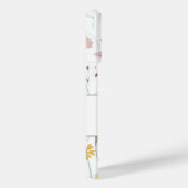 Boho Wildblumen Individuelle Name Monogram Case-Mate iPhone Hülle (Rückseite / Rechts)