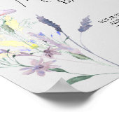 Boho Wildblumen \ Mama-osa-Bar Poster (Ecke)