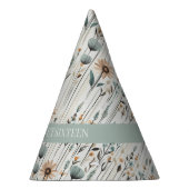 Boho Wildblumen Partyhütchen (Rechts)