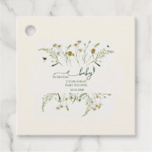 Boho Wildflower Baby in Bloom Baby Shower 