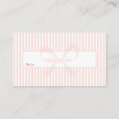 Boho Wildflower Baby Shower Diaper Raffle  Begleitkarte (Rückseite)