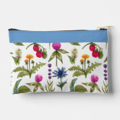 Boho Wildflower Maid of honor Accessory Pouch Zubehörtasche (Rückseite)