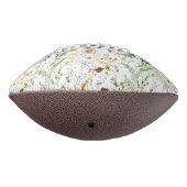 Boho Wildflower Watercolor Spring  Flower Football (Gedreht 270)