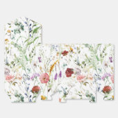 Boho Wildflower Watercolor Spring  Flower Geschenkschachtel (Ungefaltet)