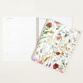 Boho Wildflower Watercolor Spring  Flower Planer (Anzeige)