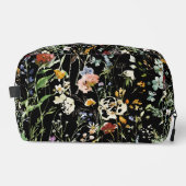 Boho Wildflower Watercolor Spring  Flower Waschbeutel (Vorderseite)