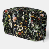 Boho Wildflower Watercolor Spring  Flower Waschbeutel (Rechte Ecke)