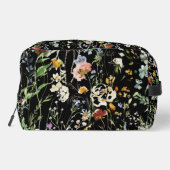 Boho Wildflower Watercolor Spring  Flower Waschbeutel (Rückseite)