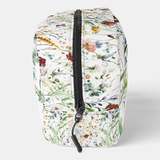 Boho Wildflower Watercolor Spring  Flower Waschbeutel (Rechts)