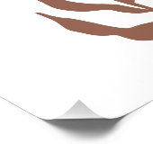 Boho Wildflower You Belong Among The Wildflowers Poster (Ecke)