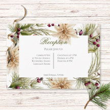 Boho Winter Greenery Boughs Empfang