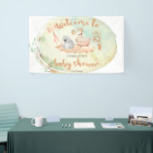 Boho wir können frühes Abwarten Baby Dusche Wellne Banner (Messeveranstaltung)