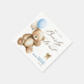 Boho wir können frühzeitig abwarten Teddy Bear Bab Serviette (Ecke)