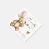 Boho wir können frühzeitig abwarten Teddy Bear Bab Serviette (Ecke)