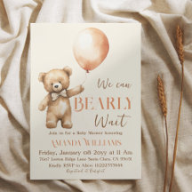 Boho wir können frühzeitig die Beige Bear Baby Dus