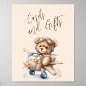 Boho Wir können warten Karten und Geschenke Poster (Vorne)