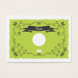 Boho Wirbel, Curls, Banner & Lovebirds Hochzeit