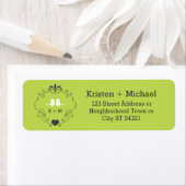 Boho Wirbel, Curls, Banner & Lovebirds Hochzeit (Insitu)