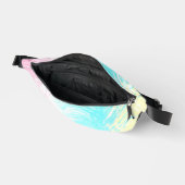 Boho Wirbel Groovy Abstrakt Genderflux Pride Flag Bauchtasche (Offen)
