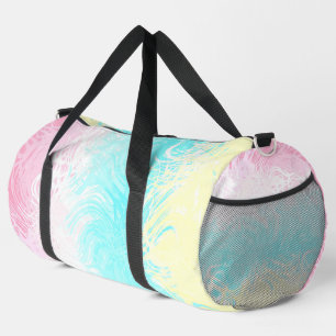 Boho Wirbel Groovy Abstrakt Genderflux Pride Flag Duffle Bag