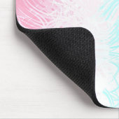 Boho Wirbel Groovy Abstrakt Genderflux Pride Flag Mousepad (Ecke)