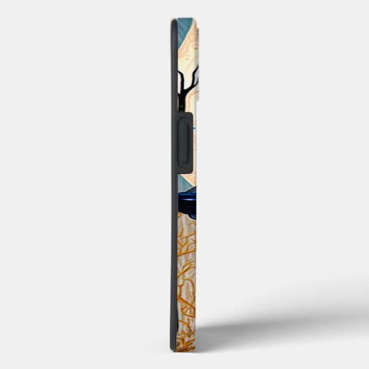 Boho Wolf Surreal Wildlife Art Case-Mate iPhone Hülle (Rückseite / Rechts)