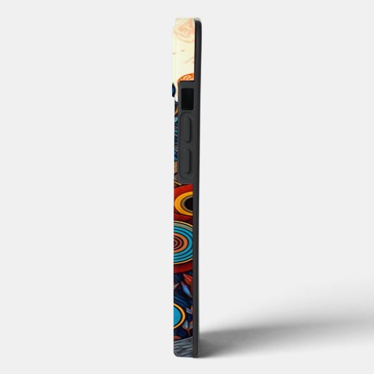 Boho Wolf Surreal Wildlife Art Case-Mate iPhone Hülle (Rückseite / Links)