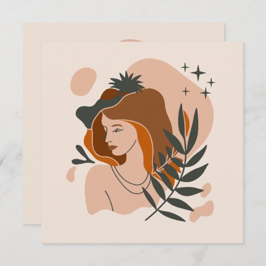 Boho Woman Stars (Vorne/Hinten)