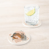 Boho Woman Stars Getränkeuntersetzer (Seite)