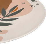 Boho Woman Stars Schneidebrett (Ecke)