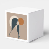 Boho Woman Sun Geschenkschachtel (Rückseite)